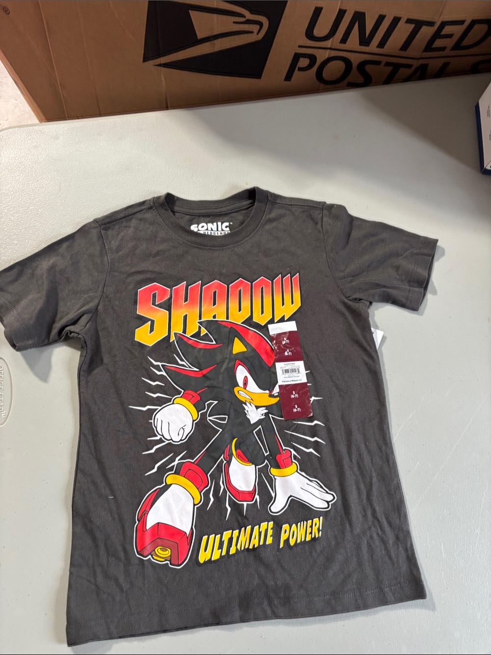 Sonic the hedgehog 6/7 tee